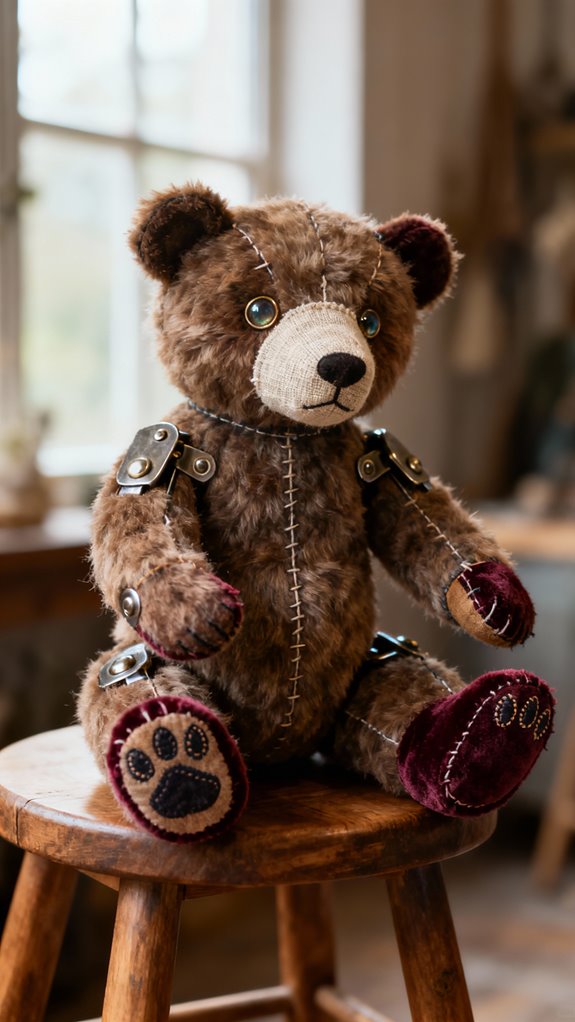 jointed bear sewing techniques