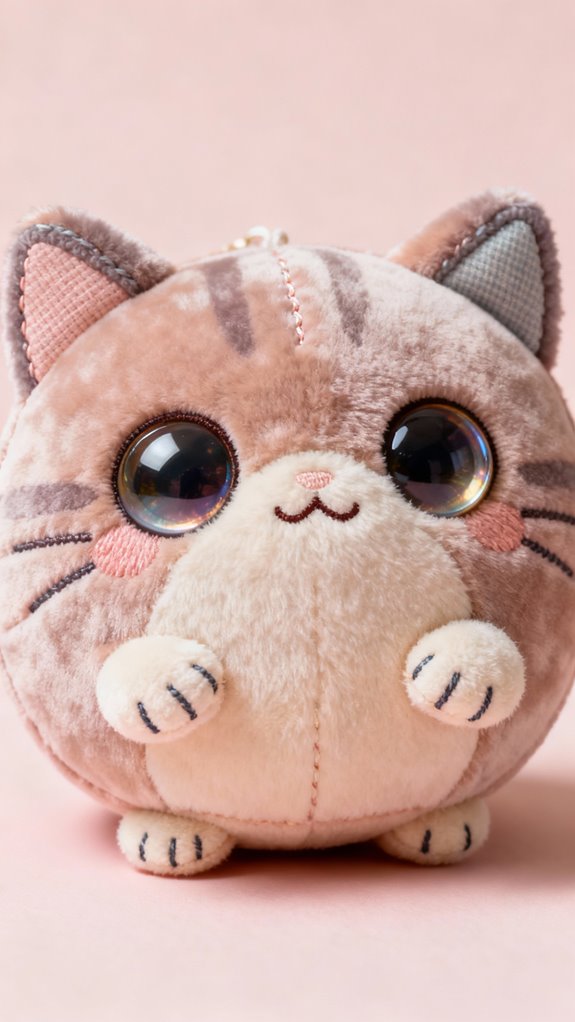 kawaii cat plush crafting