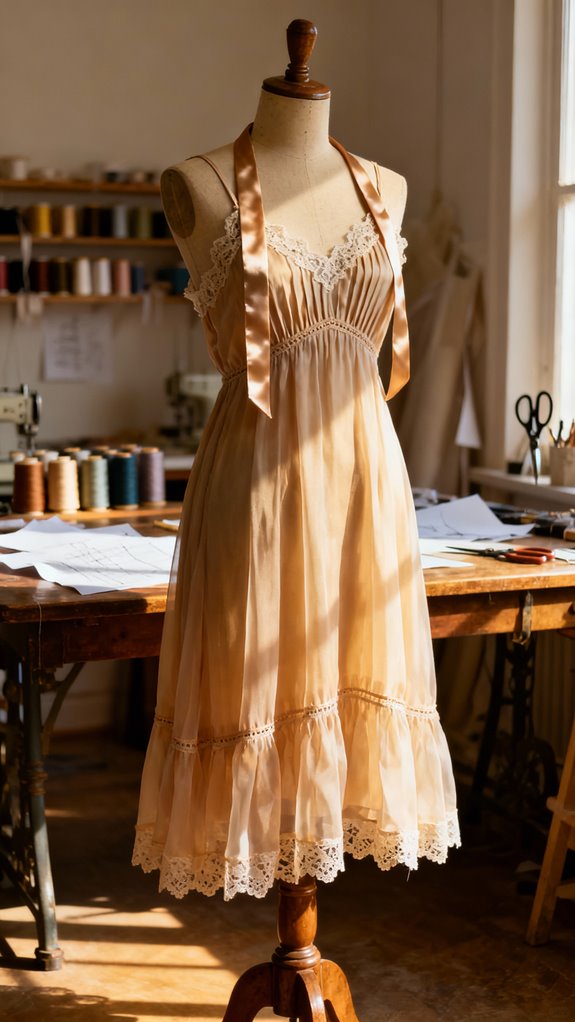 knee length camisole dress transformation