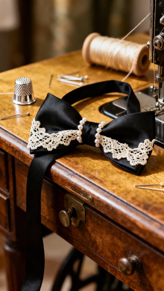 lace bow ties elevate elegance