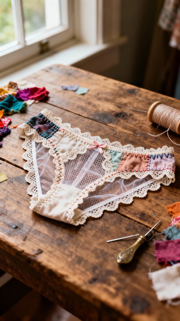 lacey thong panty project