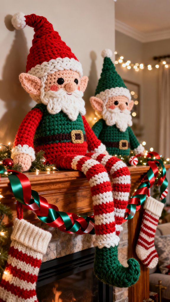 large scale festive elf