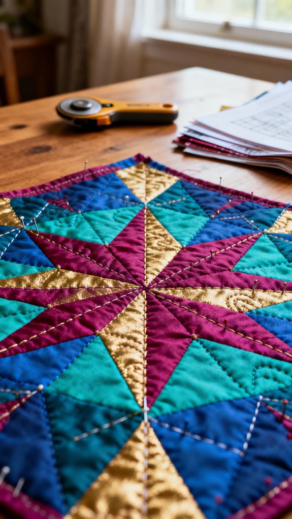 lemoyne star quilt techniques