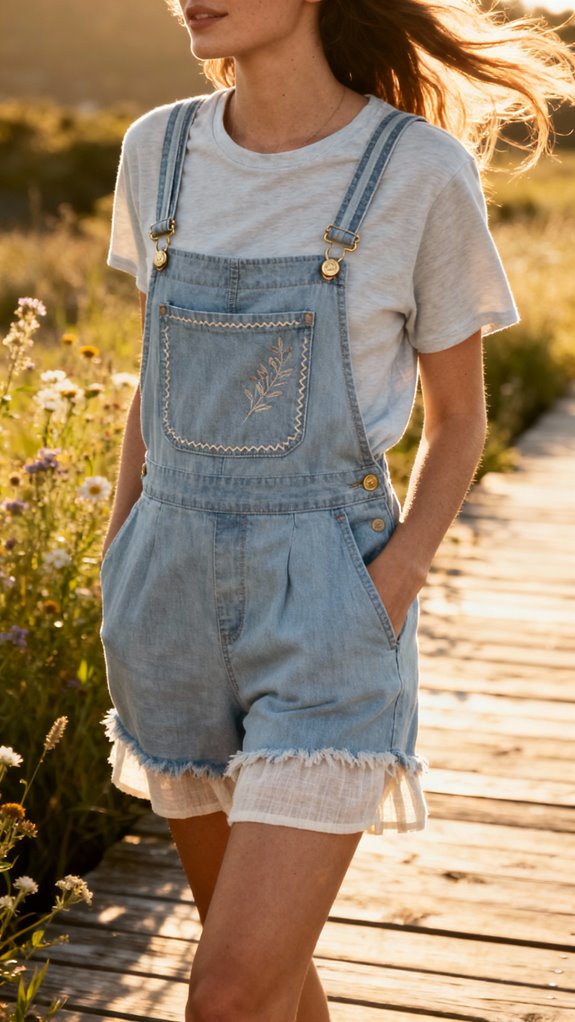 lightweight breathable summer overalls