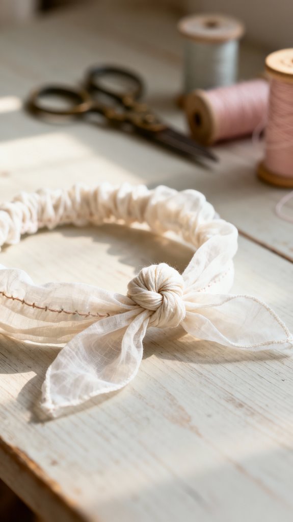 lightweight knot headband tutorial