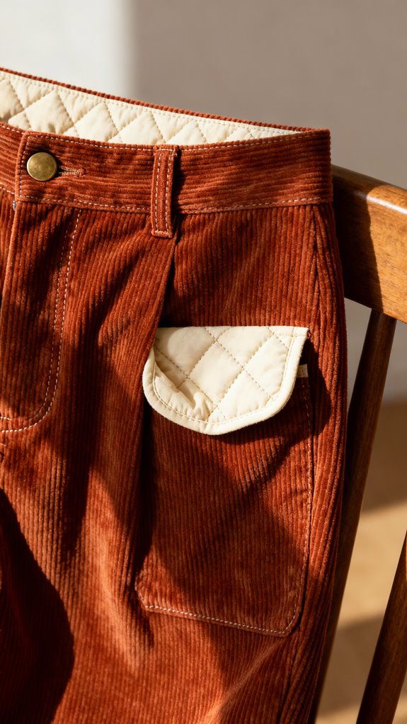 lined patch pockets technique