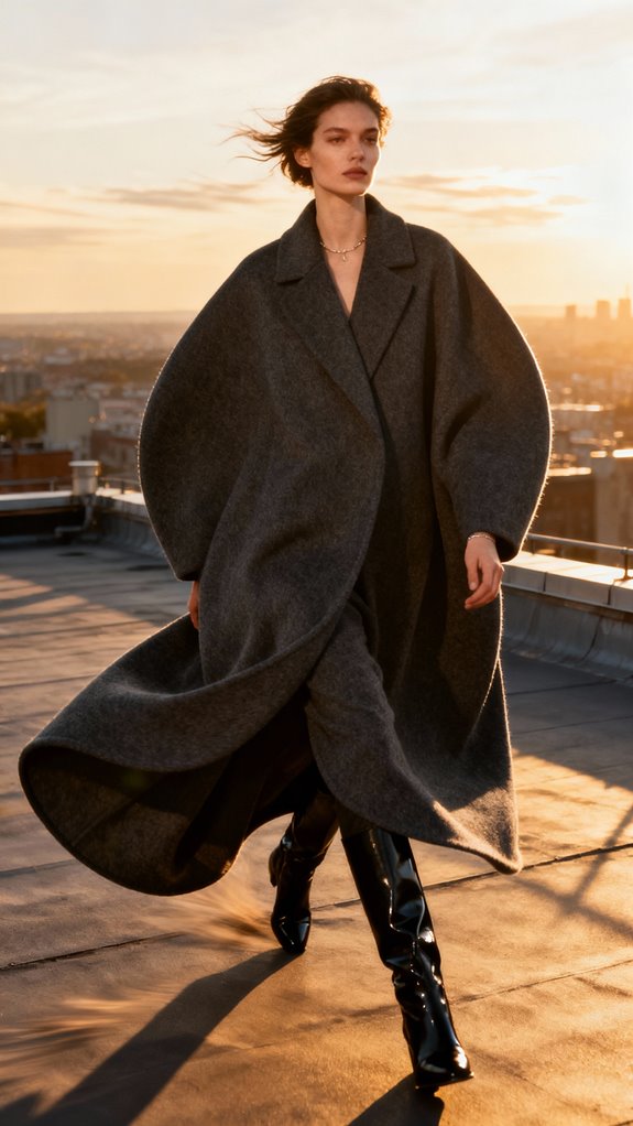 luxurious cocoon coat designs