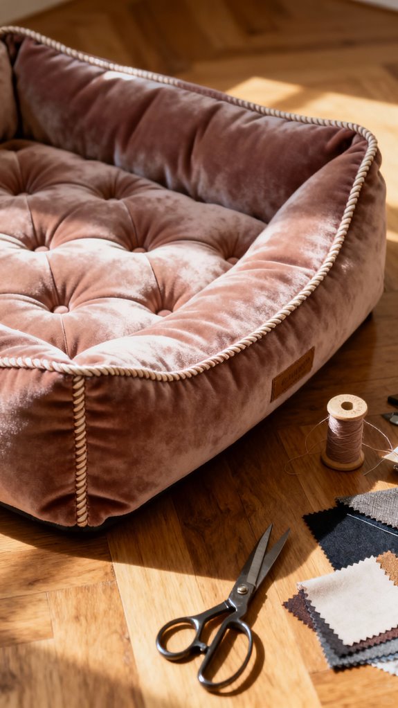 luxury orthopedic dog bed
