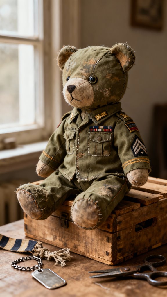 military memorial bear creation