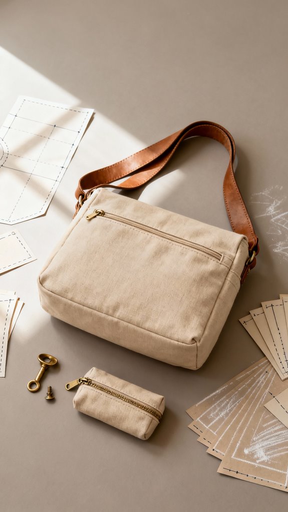 minimalist diaper bag pattern