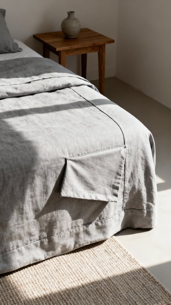 minimalist envelope duvet cover