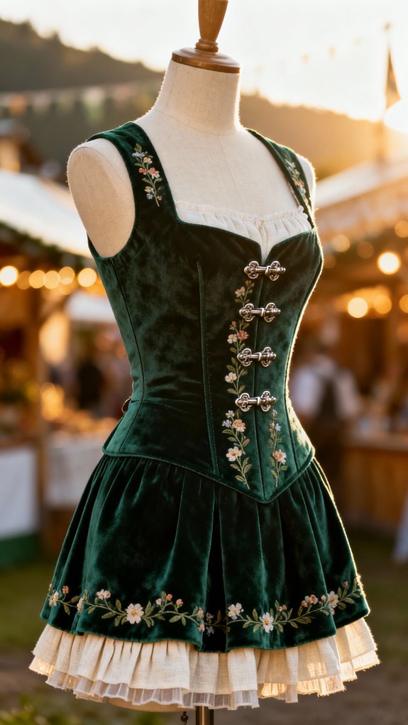 modern mini dirndl design