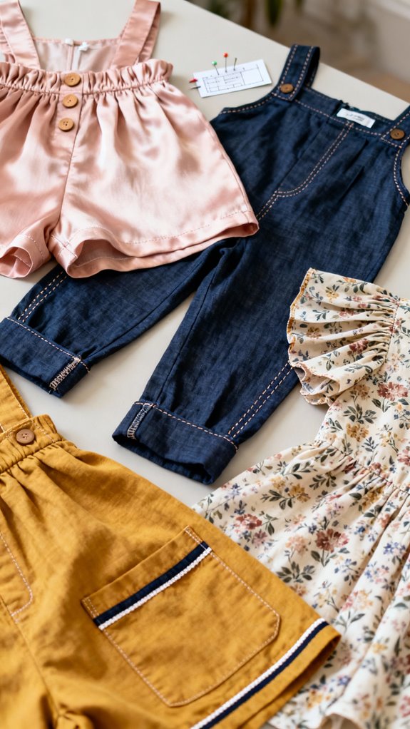 modular romper pattern versatility
