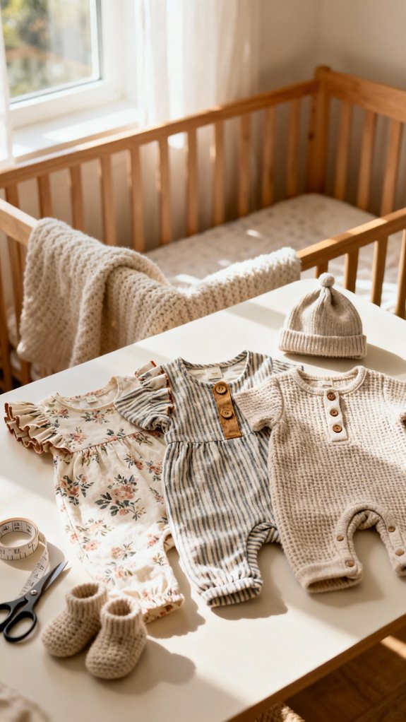 multi size baby romper pattern
