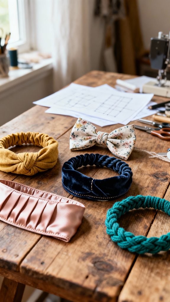 no elastic headband sewing patterns