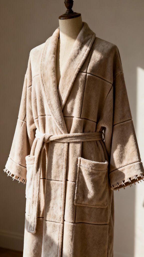 no pattern rectangle bathrobe sewing