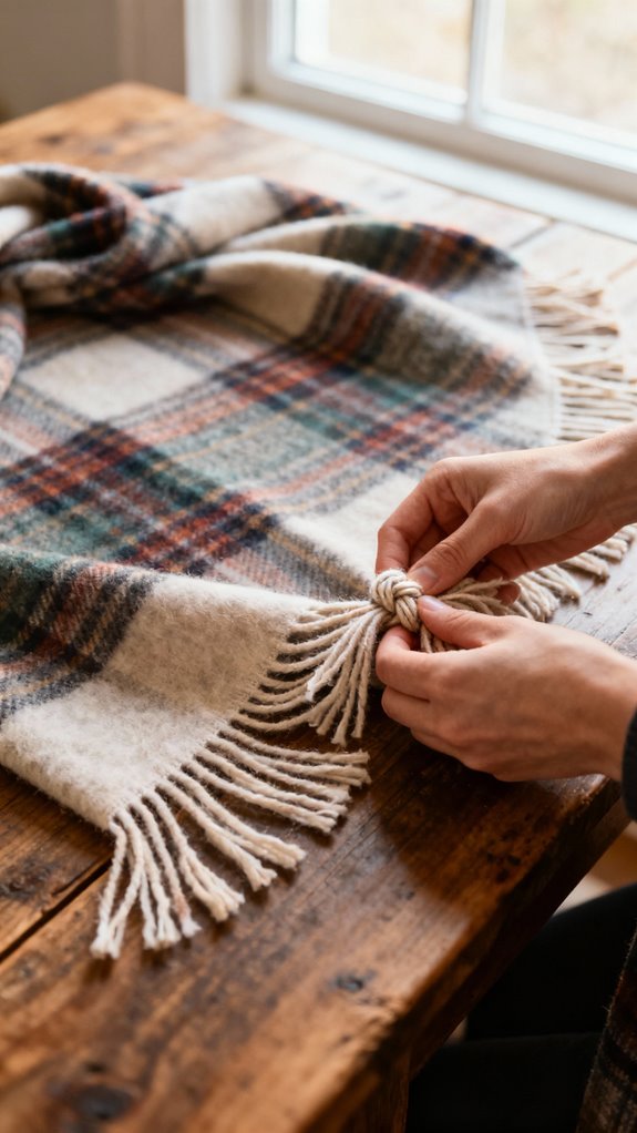 no sew blanket scarf tutorial