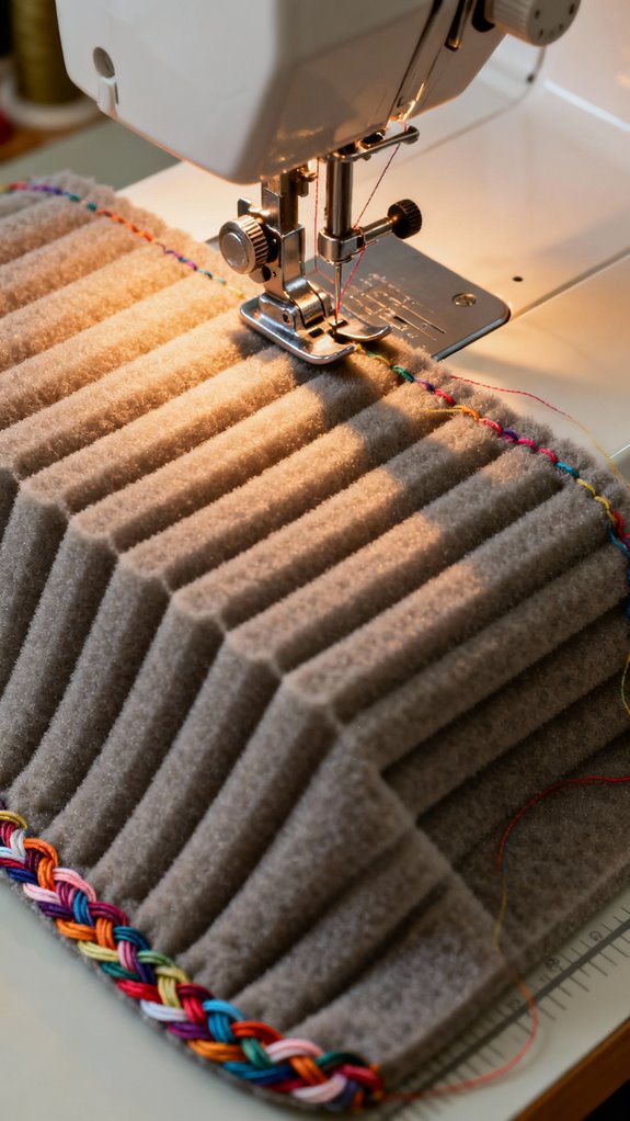 noise reducing sewing machine mat