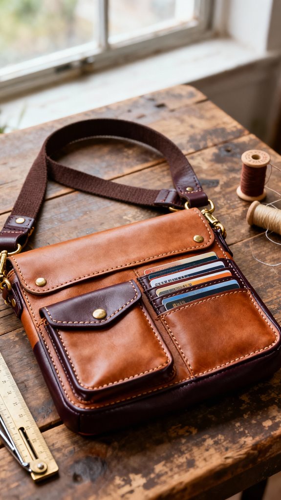 organized cross body functionality