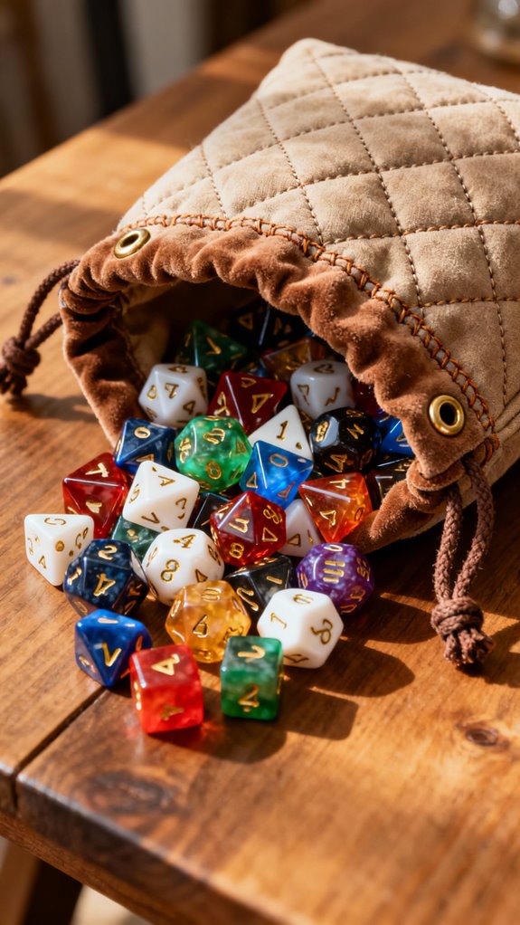 oversized durable dice storage