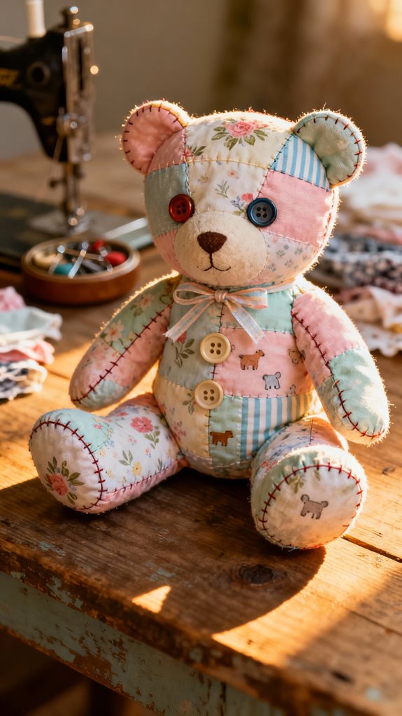 patchwork memory bear creation