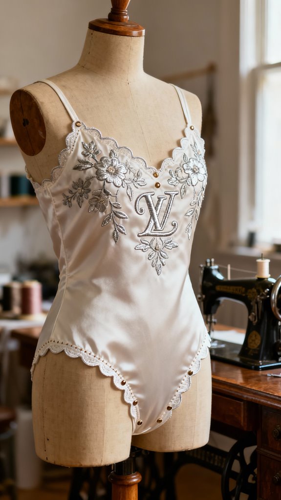 personalized embroidered bodysuit design