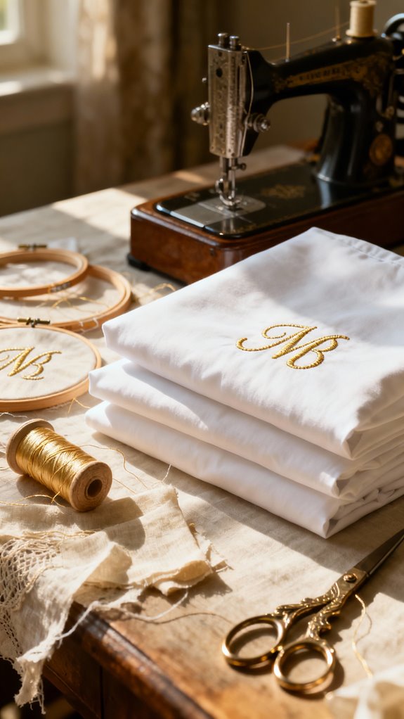 personalized monogrammed pillowcase gifts
