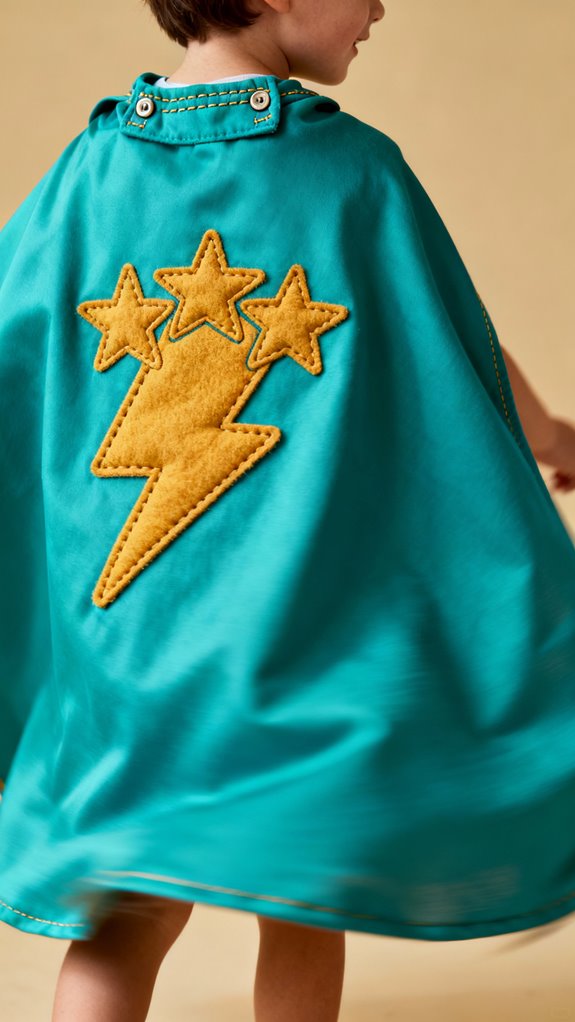 personalized superhero cape project