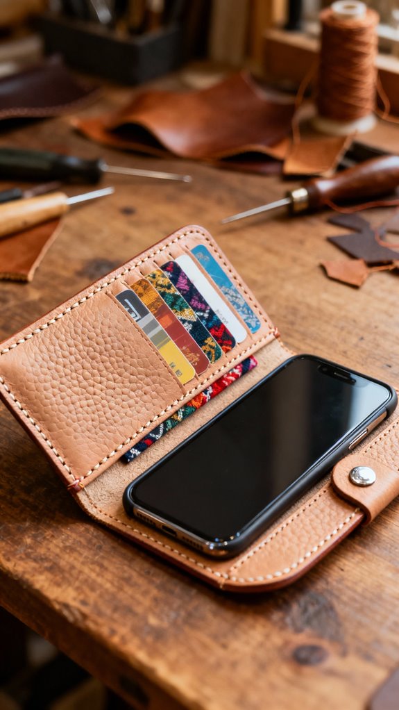 phone wallet clutch design