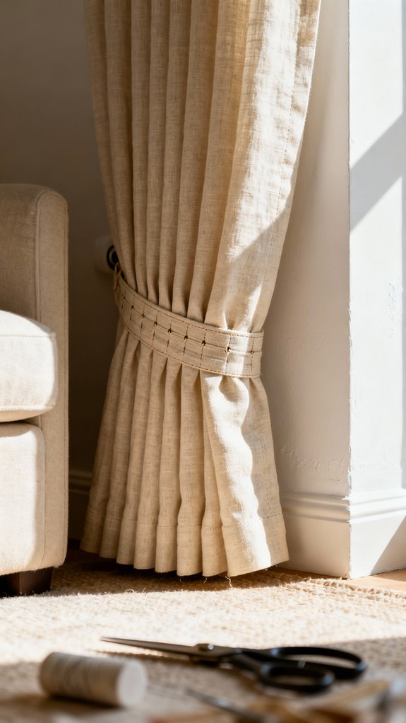 pleater tape curtain instructions