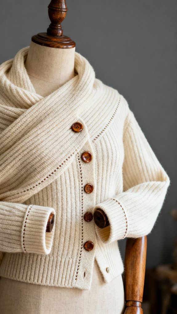 professional knit cardigan pattern