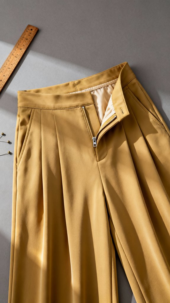 professional waistband lining technique