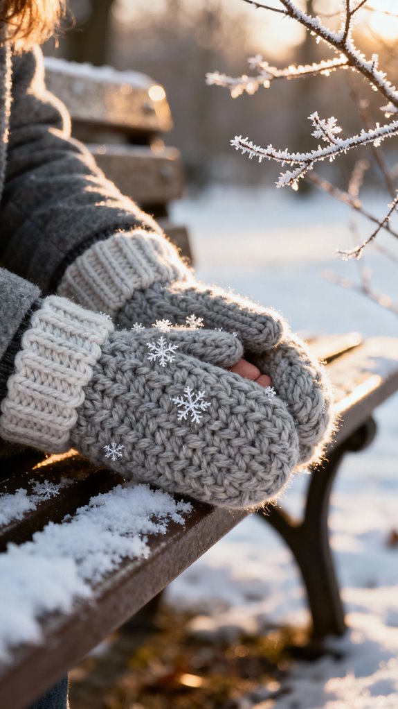 quick and cozy mittens