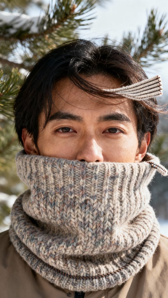 quick cozy neck coverage