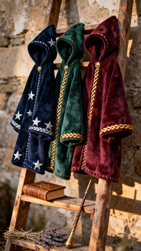 quick no sew wizard robes
