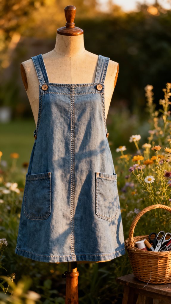 quick versatile a line pinafore
