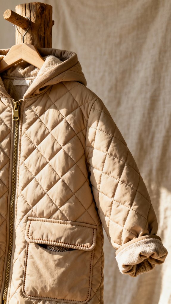quilted jacket construction techniques