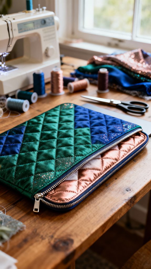 quilted laptop sleeve pattern