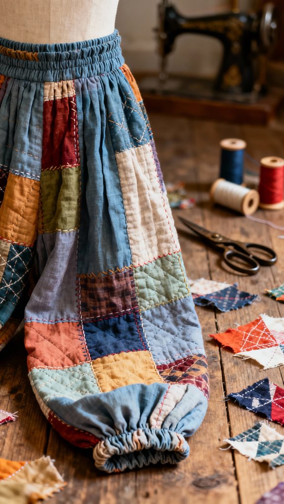 quilting cotton harem pants