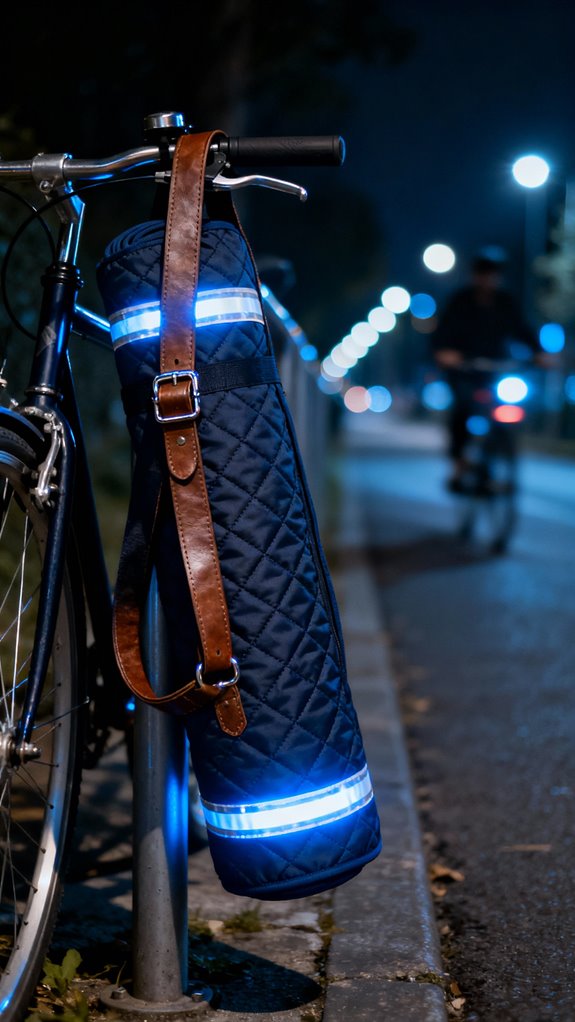 reflective safety yoga bag