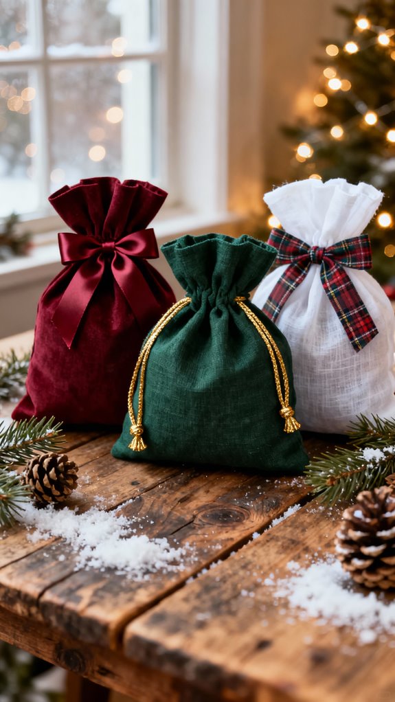 reusable holiday gift bags