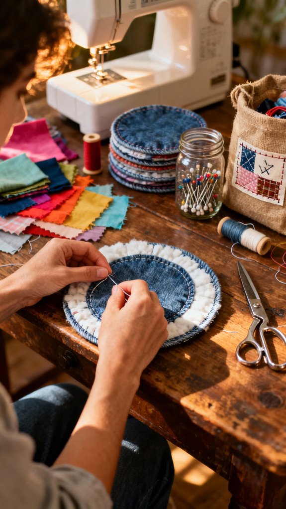 reusable mop pads sewing
