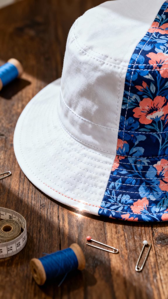 reversible bucket hat project
