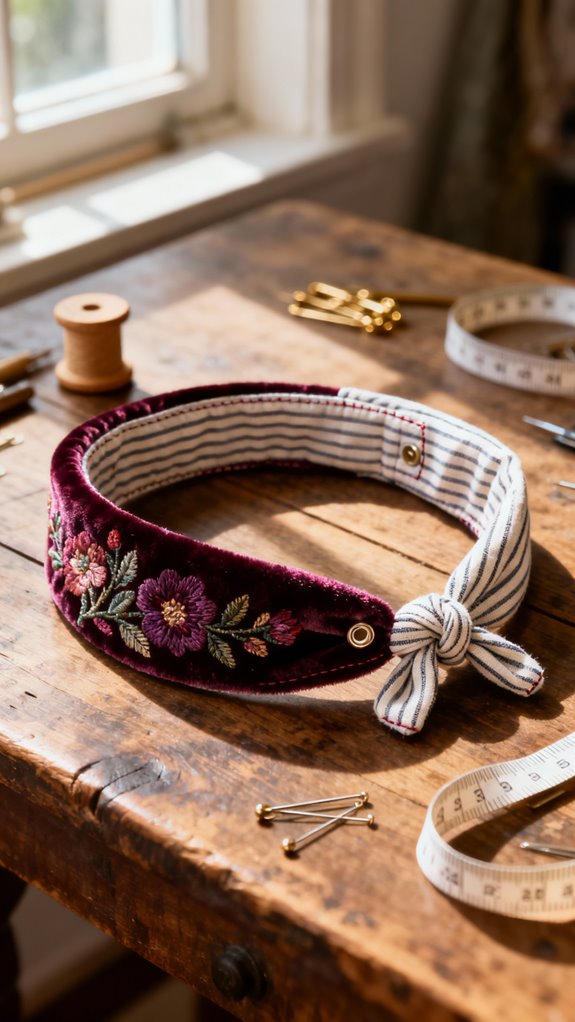 reversible headband sewing tutorial