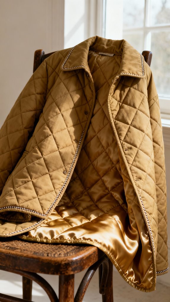 reversible quilted jacket design