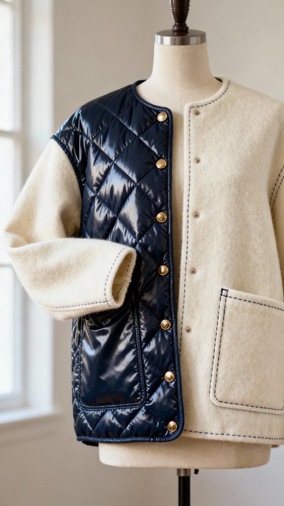 reversible quilted jacket pattern