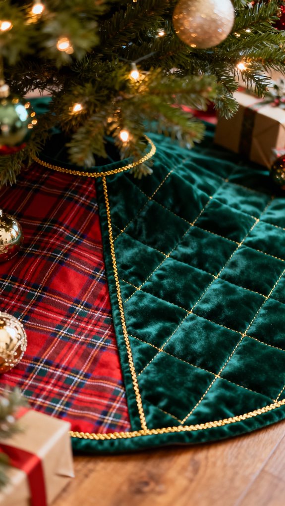 reversible tree skirt project