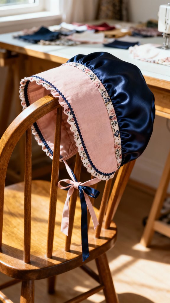 reversible two tone bonnet design