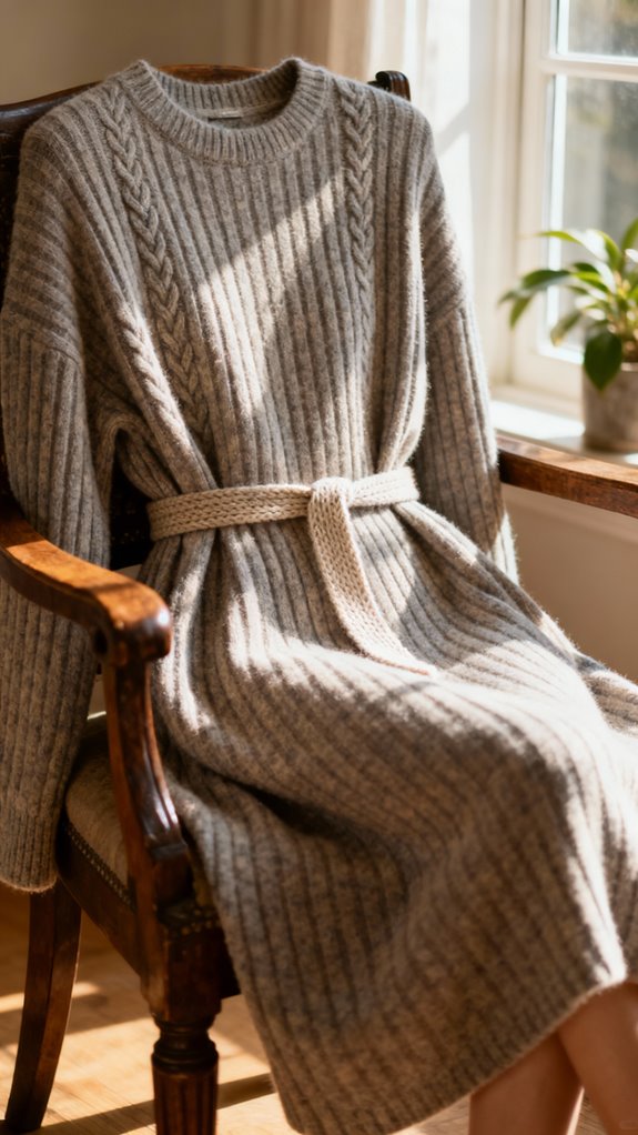 rib knit dress techniques