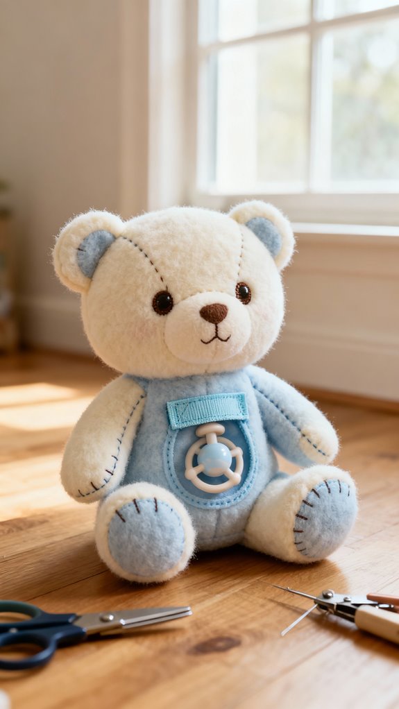 safety focused bear sewing